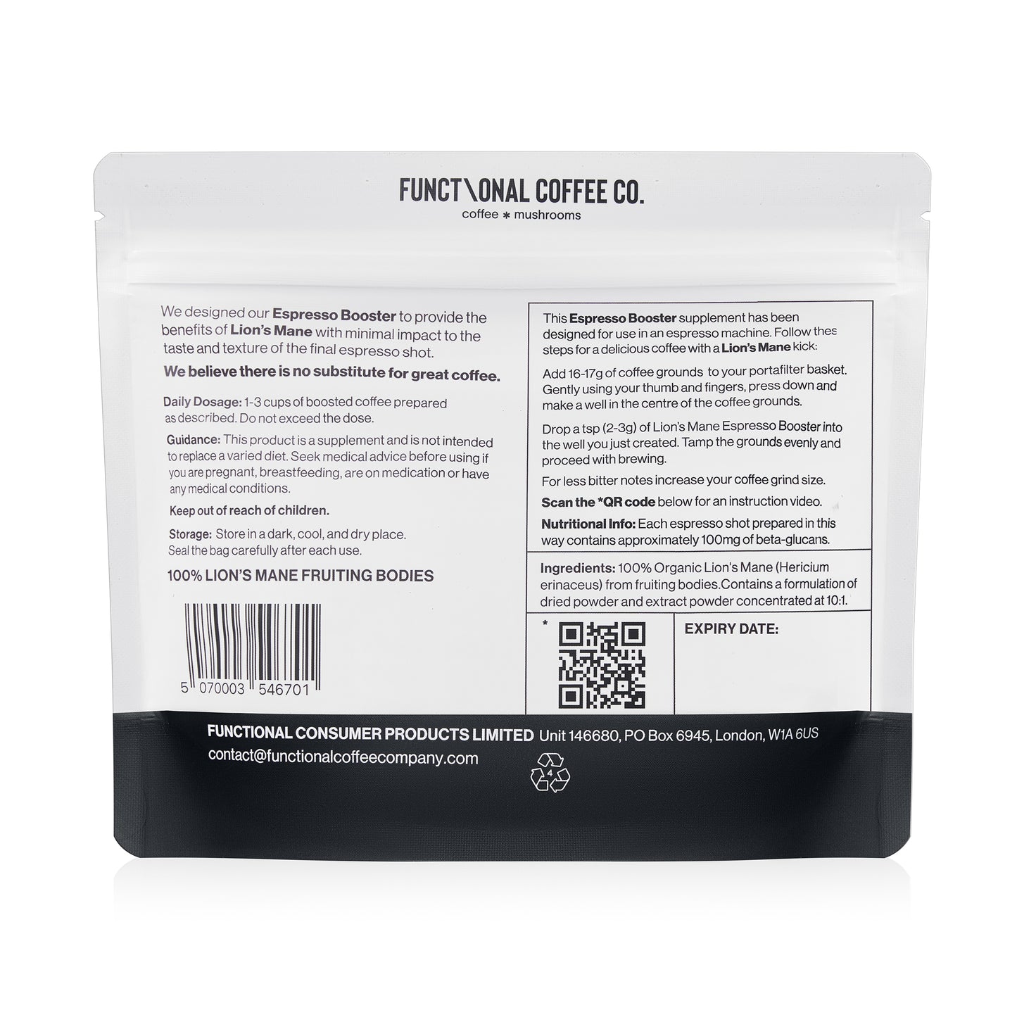 Lion's Mane Espresso Add-on