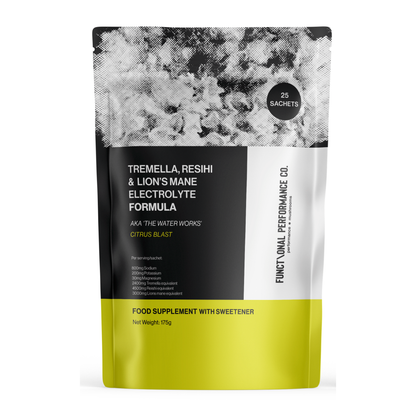 Tremella, Reishi and Lion's mane Electrolyte Hydration Formula