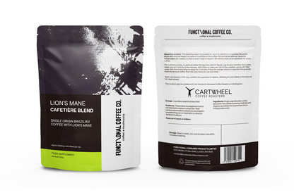 Lion's Mane Cafetière Blend, Single Origin Brazilian Coffee