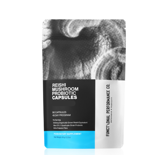 Reishi Mushroom Capsules with Probiotic and Prebiotic 45-Day Program